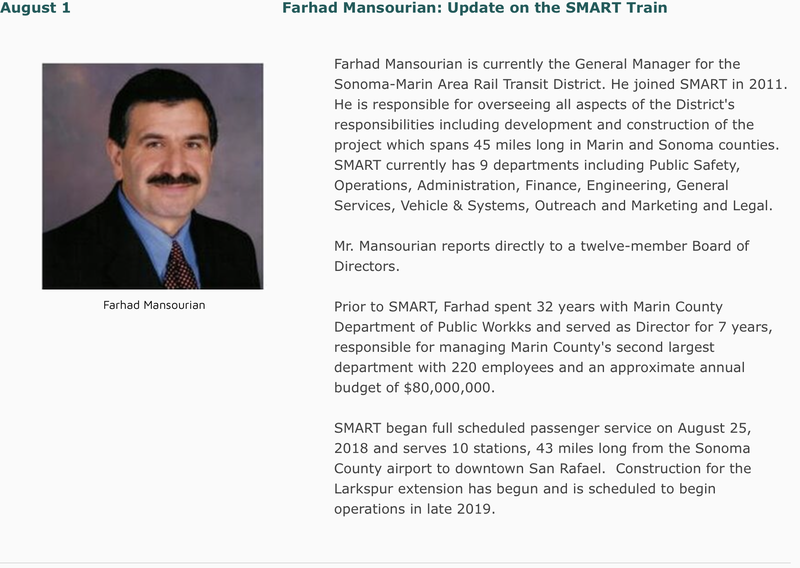 Farhad Mansourian: Update on SMART